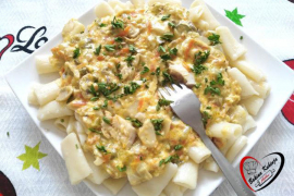 Pasta s prelivom od šampinjona