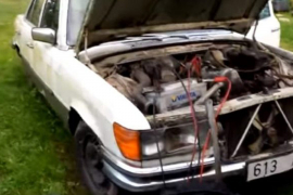 Merc upalio nakon devet godina stajanja