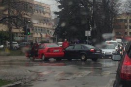 Udes u Banjaluci, gužva na Bulevaru cara Dušana