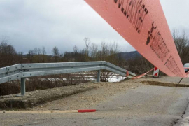 Obustavljen saobraćaj na putu Moštanica-Kozarska Dubica