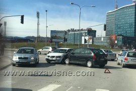 Sudar kod zgrade Vlade u Banjaluci