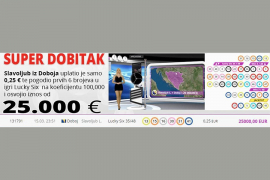 Kakav dan za Slavoljuba: Uplatio siću i dobio 25.000 evra