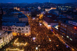 Najveći protesti u Slovačkoj od pada komunizma