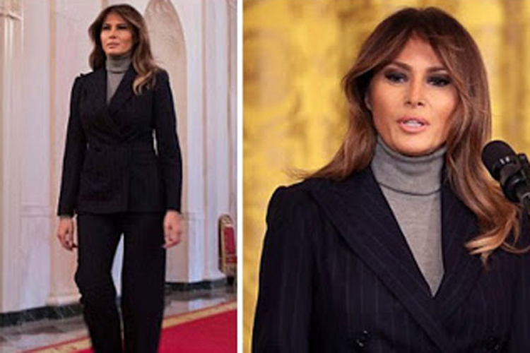 Melanija iznenadila i oduševila odjevnom kombinacijom