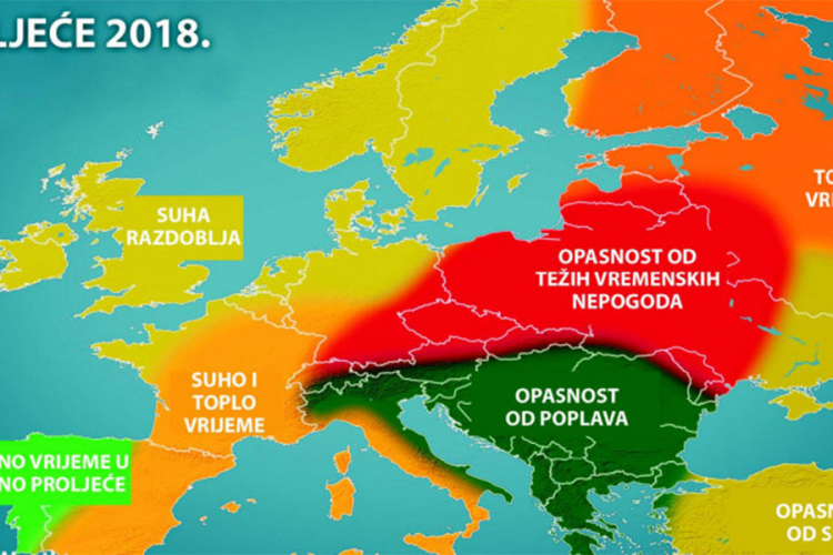 Prijete li BiH poplave zbog topljenja snijega i kišnih oluja?