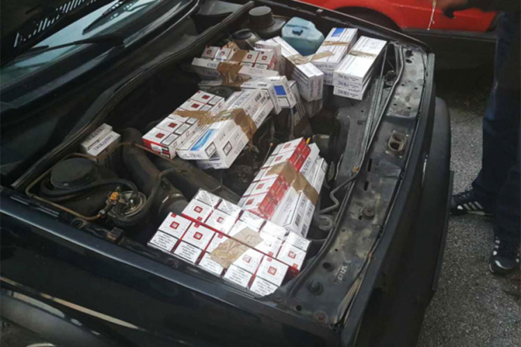 Oduzeto 13.559 kutija cigareta