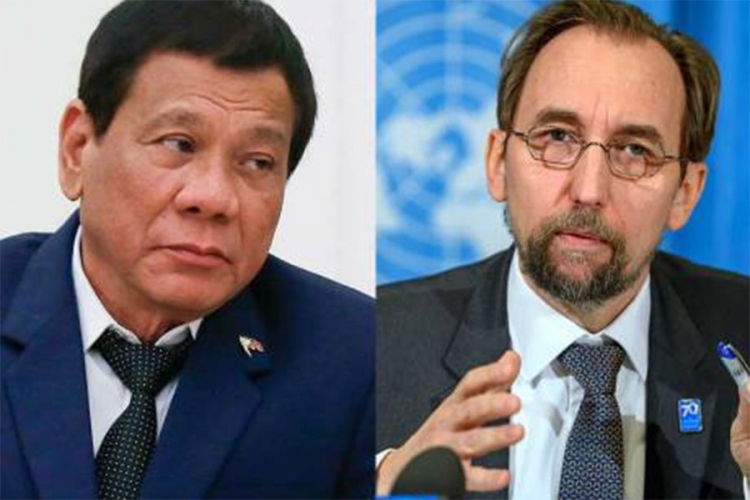 Duterte psovao zvaničniku UN-a, Al Husein mu poručio da ide psihijatru