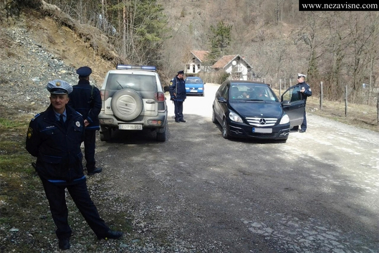 Novinar "Nezavisnih" na terenu kojim se traga za odbjeglim Hasanbašićem
