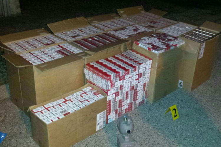 Oduzete cigarete i duvan u vrijednosti od 80.000 KM