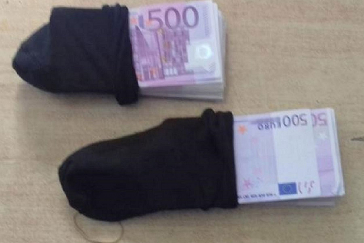 U donjem vešu sakriveno 120.000 evra