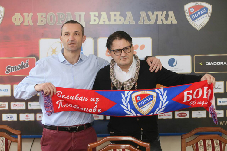 Vojvodić novi trener FK Borac: Teren je moja kancelarija