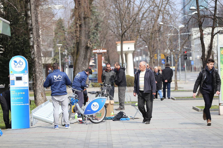 Niču četiri terminala za "BL-bike"