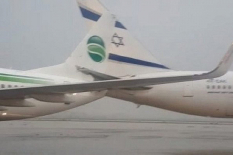 Sudar dva aviona kod Tel Aviva