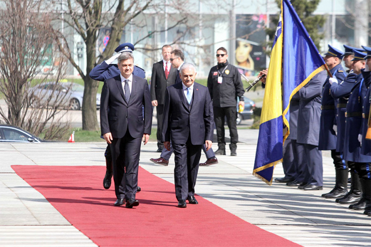 Jildirim svečano dočekan u Sarajevu