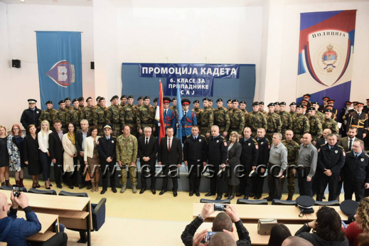 Promovisani kadeti VI klase SAJ-a