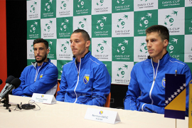 U toku pripreme teniske selekcije BiH za Davis Cup