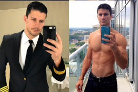 Seksi pilot trbušnjacima 'okupirao' Instagram