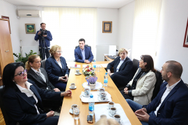 Aktiv žena SNSD-a donirao vaskršnju trpezu za djecu u Domu