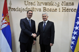 Vučić se sastao sa Čovićem u Mostaru