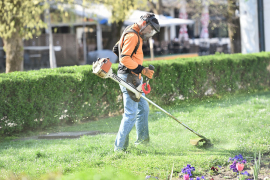 Počelo proljećno košenje trave u Banjaluci