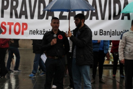 Banjalučani nastavili mirne proteste za Dragičevića