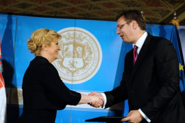 "Nije tačno da je zapaljena srpska zastava tokom Vučićeve posjete"