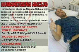 Pomozite Senadu Šabiću da ozdravi