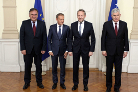 Pogledajte kako su Izetbegović i Čović napravili incident pred Tuskom