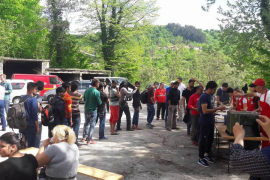Migranti u đačkom domu