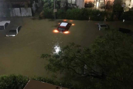 Olujne kiše i grad poplavili puteve na zapadu Njemačke