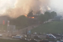 Potpuno izgorjela fabrika, šteta višemilionska