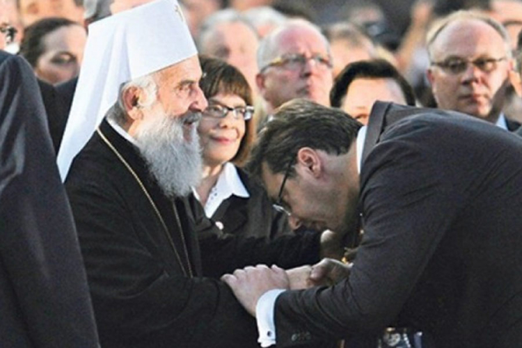 Patrijarh Irinej: Vučić zna šta radi