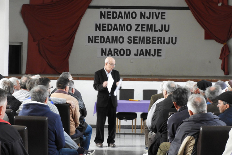 Peticija mještana bijeljinskih naselja: Neće nasip kroz njive