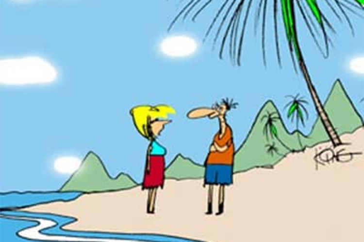 Vic dana: Na pustom ostrvu