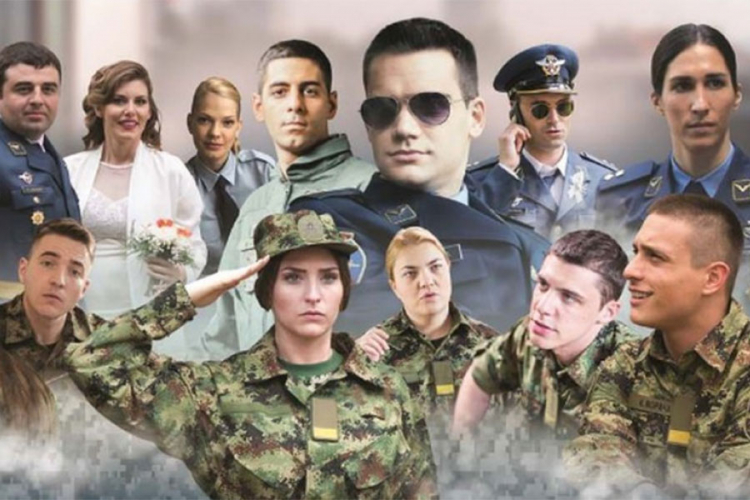 Nastavak snimanja serije "Vojna akademija"