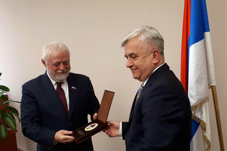 Čubrilović: Unaprijediti međuparlamentarnu saradnju RS i Rusije