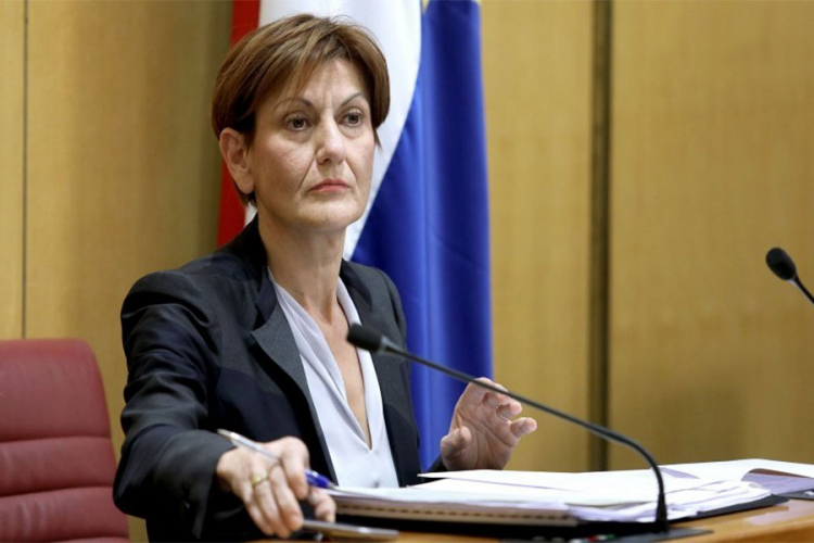 Vicepremijerki Martini Dalić izglasano povjerenje
