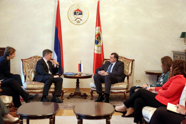 Dodik i Vigemark: RS uspješno provodi sve obaveze iz Reformske agende