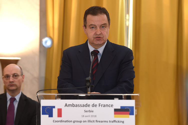 Dačić: Srbija treća u svijetu po transparentnosti izvoza oružja