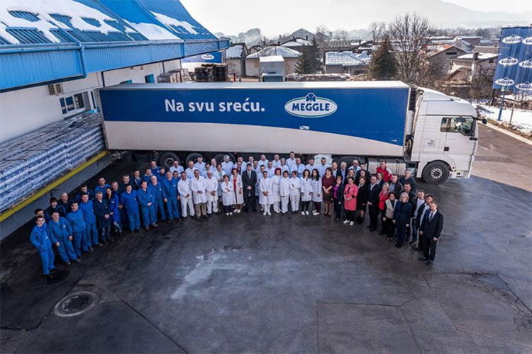 Meggle BiH među najpoželjnijim poslodavcima u prehrambenoj industriji