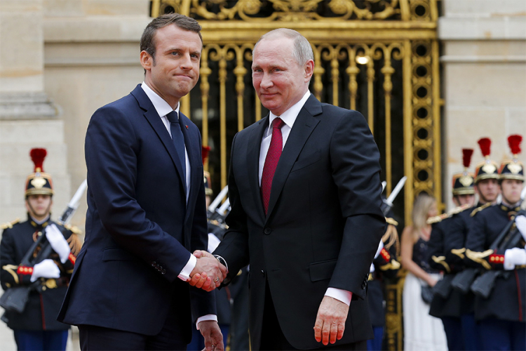 Makron razgovarao sa Putinom o Siriji