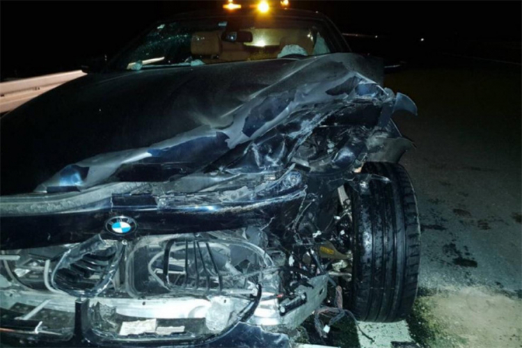 Automobilom udario medvjeda na autoputu kod Kaknja