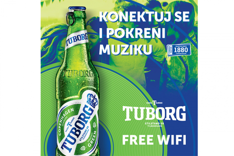Tuborg muzički autobus na ulicama Banjaluke