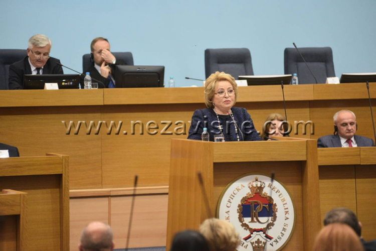 Matvijenko: Ogromna zasluga Dodika u razvijanju odnosa Srpske i Rusije