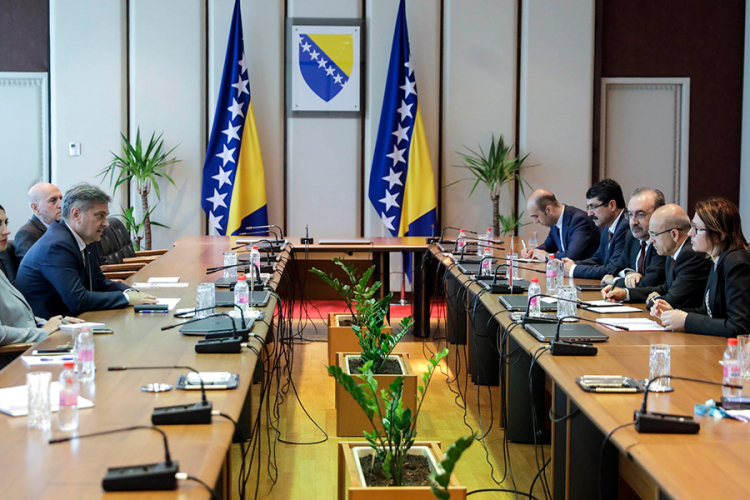 Zvizdić sa Šimšekom: Ciljevi BiH su mir i ubrzan ekonomski razvoj