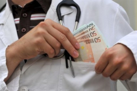 Zbog mita od 100 evra uhapšen doktor