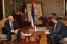 Dodik sa hrvatskim ambasadorom: Sve institucije Srpske funkcionišu