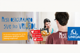 Nova kampanja UNIQA osiguranja: "Misli osiguravamo sve što vrijedi”