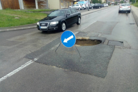 Ponovo se otvorila rupa na Petrićevcu