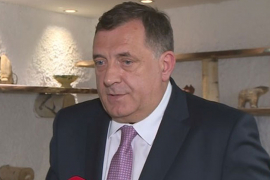 Počeo sastanak Dodika i Mlađenovića